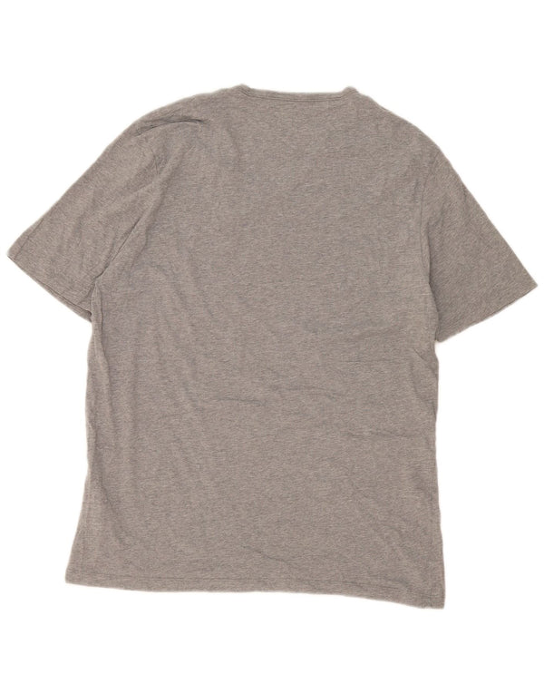 T-shirt męski Hugo Boss XL, szary, bawełniany