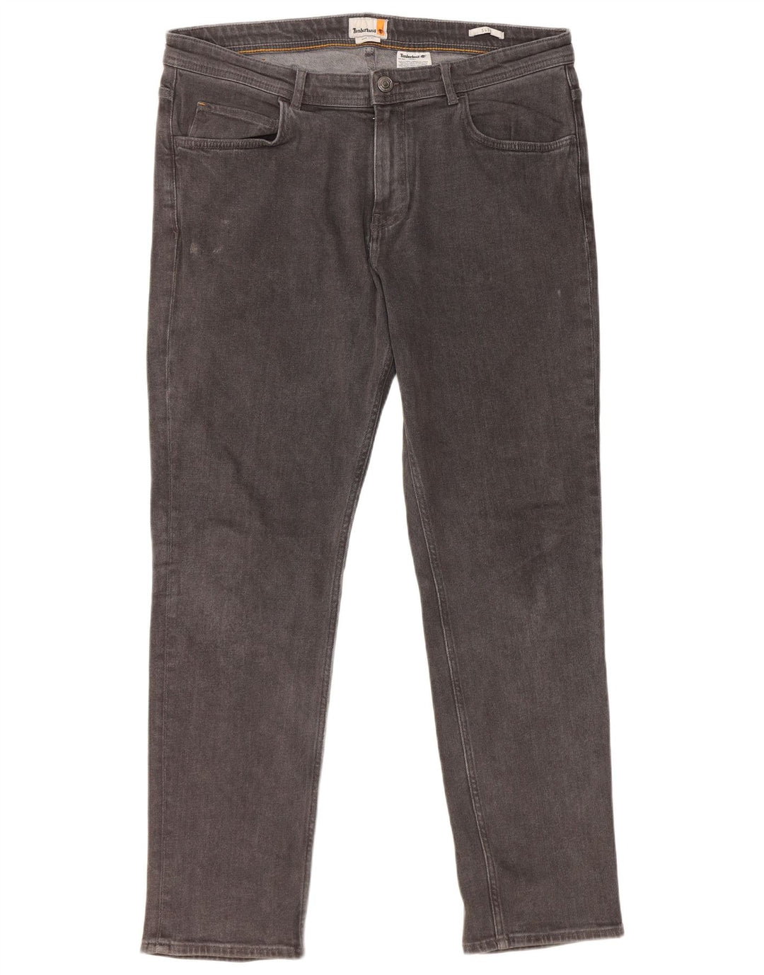 Męskie jeansy Timberland ze stretchem W38 L32, szara bawełna