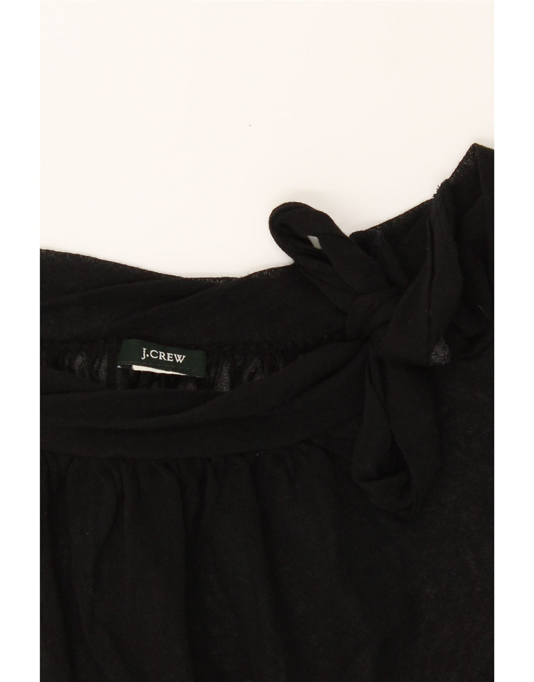 J. CREW Womens Blouse Top UK 12 Medium Black Vintage J. Crew and Second-Hand J. Crew from Messina Hembry 