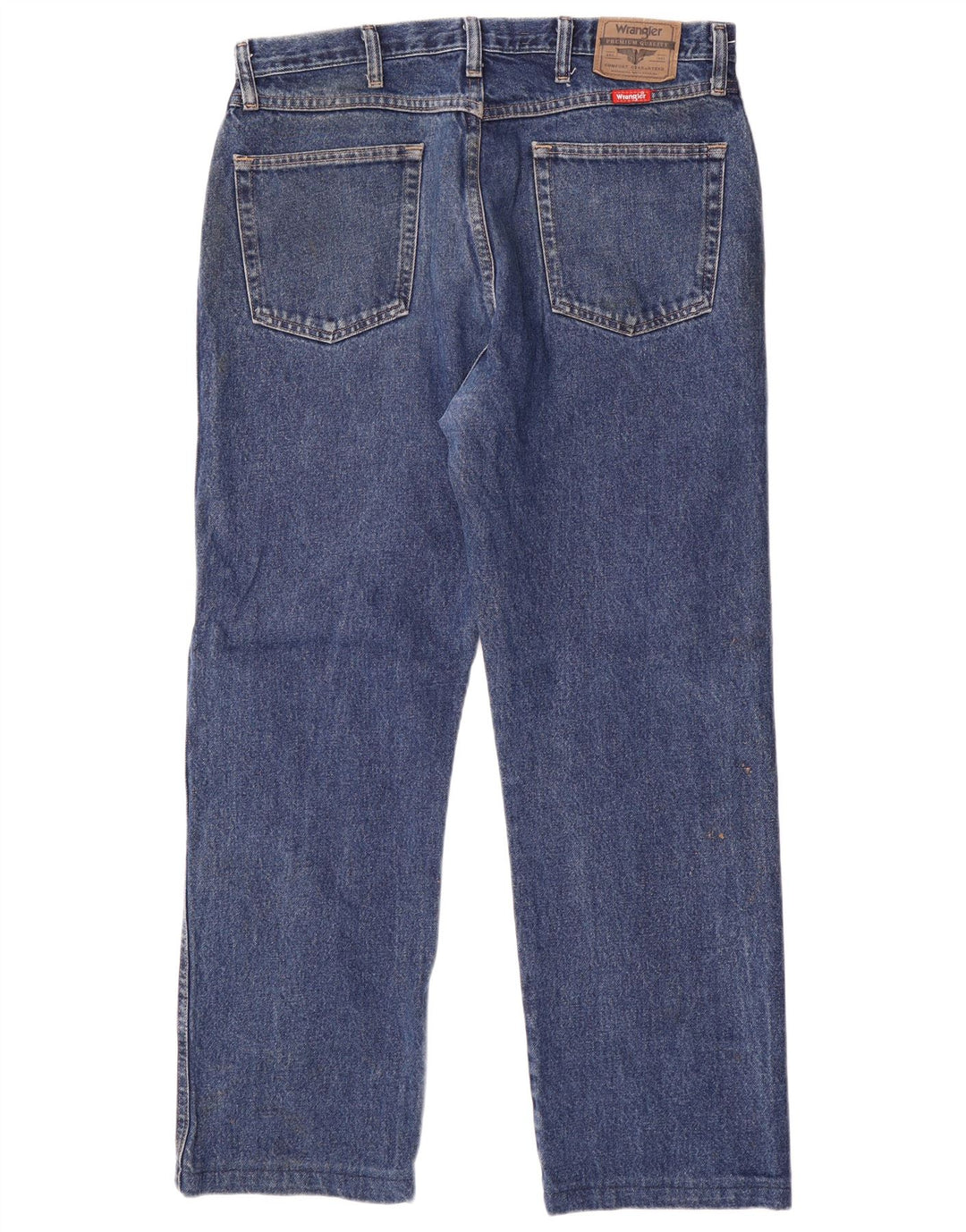 Męskie jeansy Wrangler o prostym kroju W35 L30, niebieskie, bawełniane