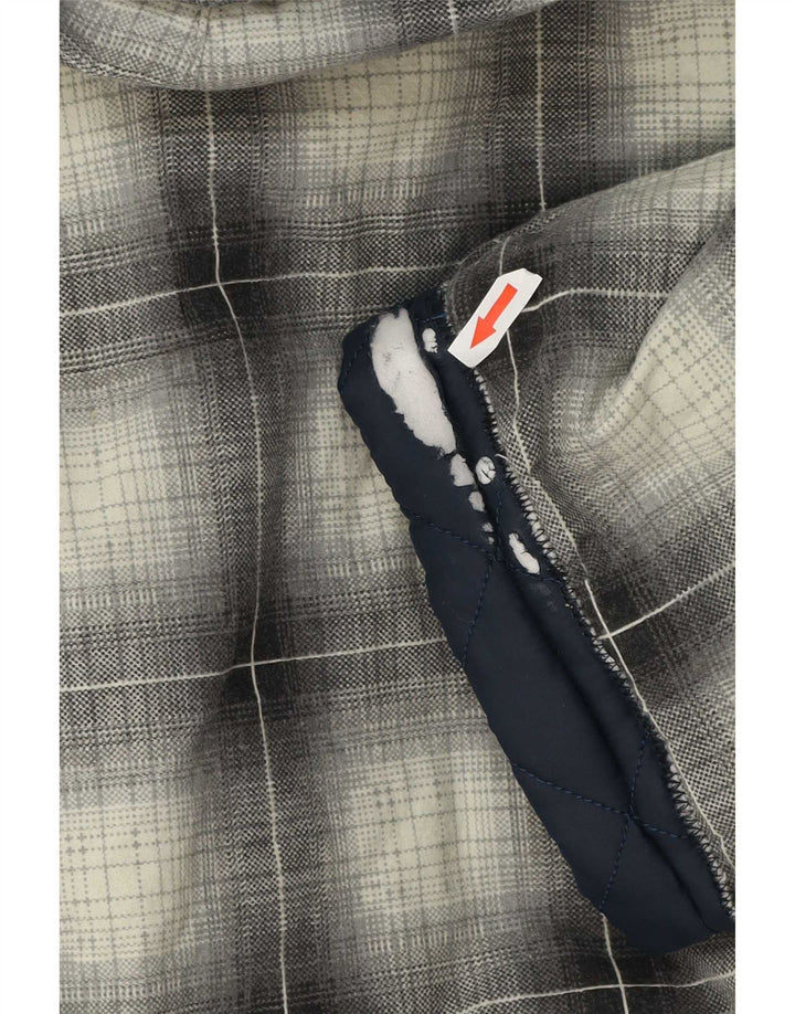 Dwustronna pikowana kurtka Belfe & damska oversize UK 14, średni granat