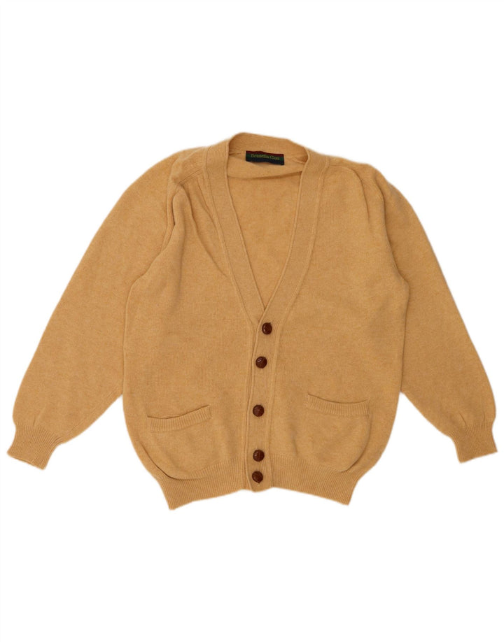 BRUNELLA GORI Damski sweter kardigan UK 14, duży, beżowy