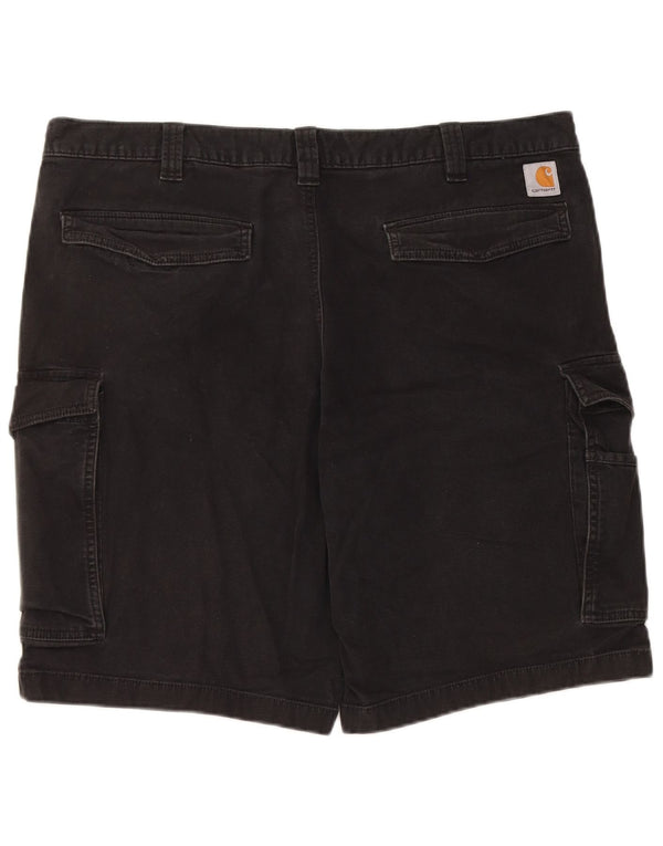 Męskie spodenki Carhartt o swobodnym kroju W40 XL, czarne, bawełniane