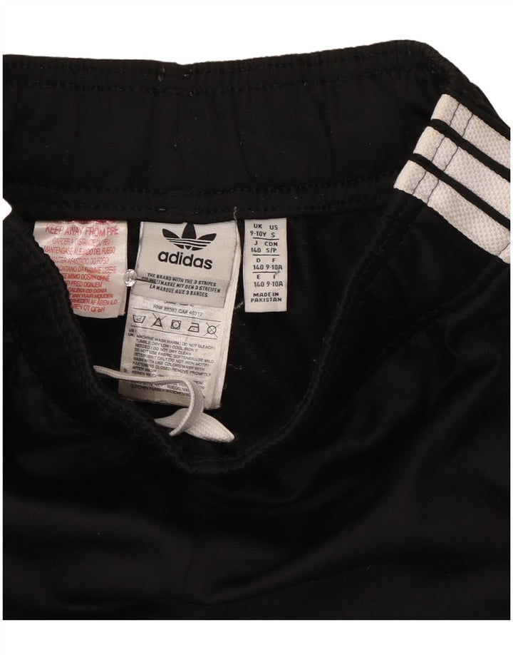 Adidas Chłopięce Spodnie Dresowe Joggery 9-10 Lat Czarny Poliester