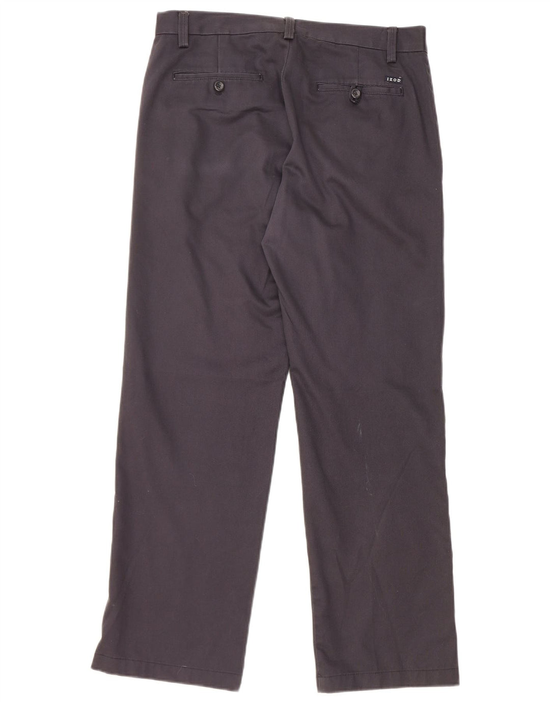 Spodnie Chino męskie IZOD Slim Fit W30 L30 Granatowe Bawełniane