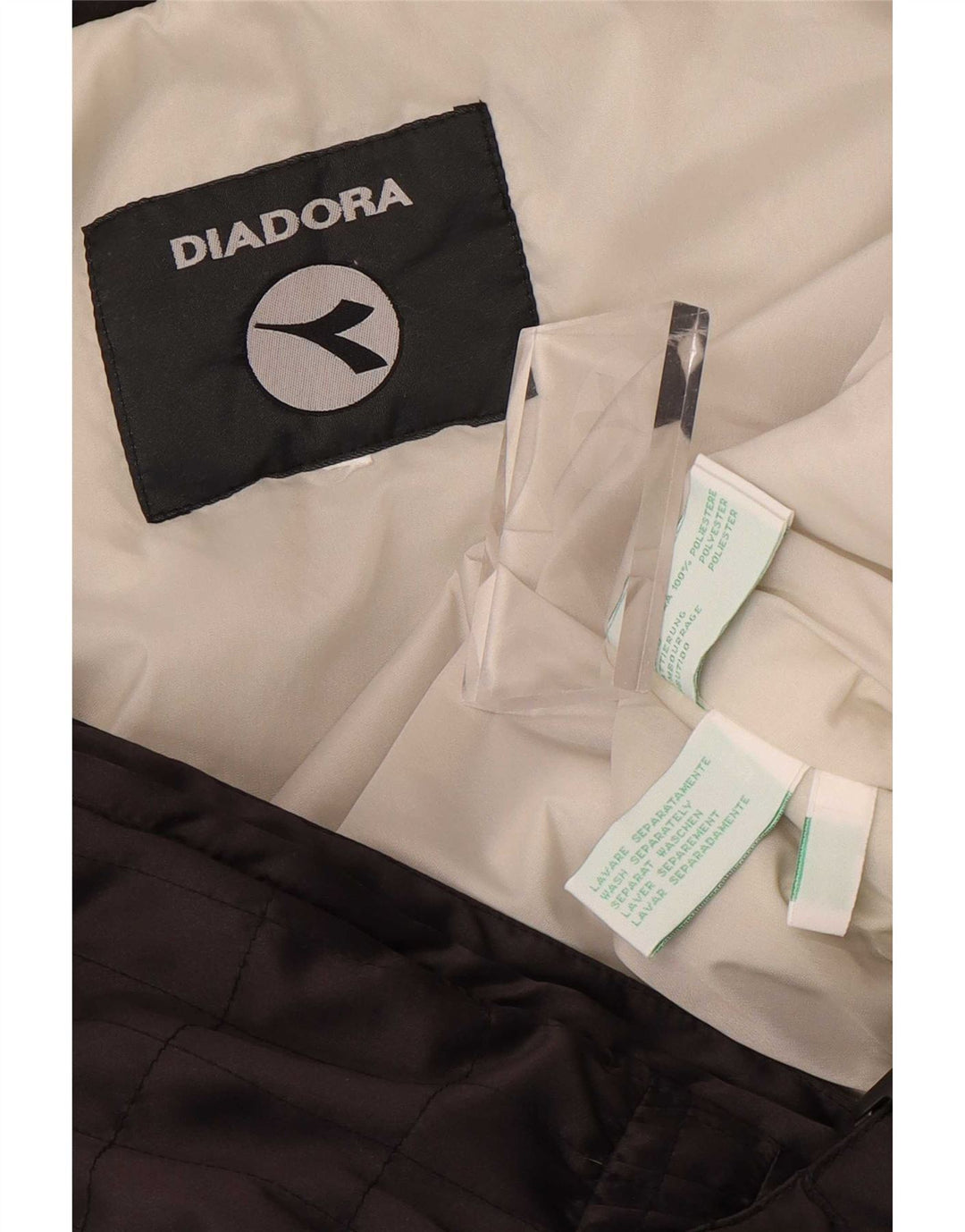Męski kombinezon narciarski Diadora, mały, czarny poliester