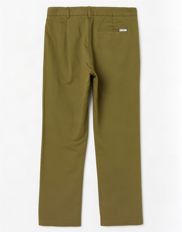 Marks & Spencer Proste, przycięte spodnie damskie UK 12 Medium W30 L25 Khaki
