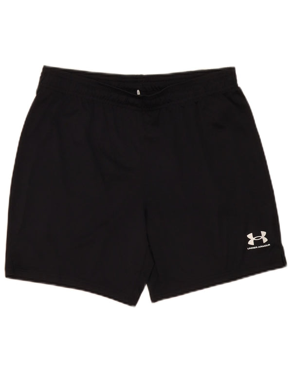 Chłopięce spodenki sportowe Under Armour 13-14 lat XL, czarny poliester