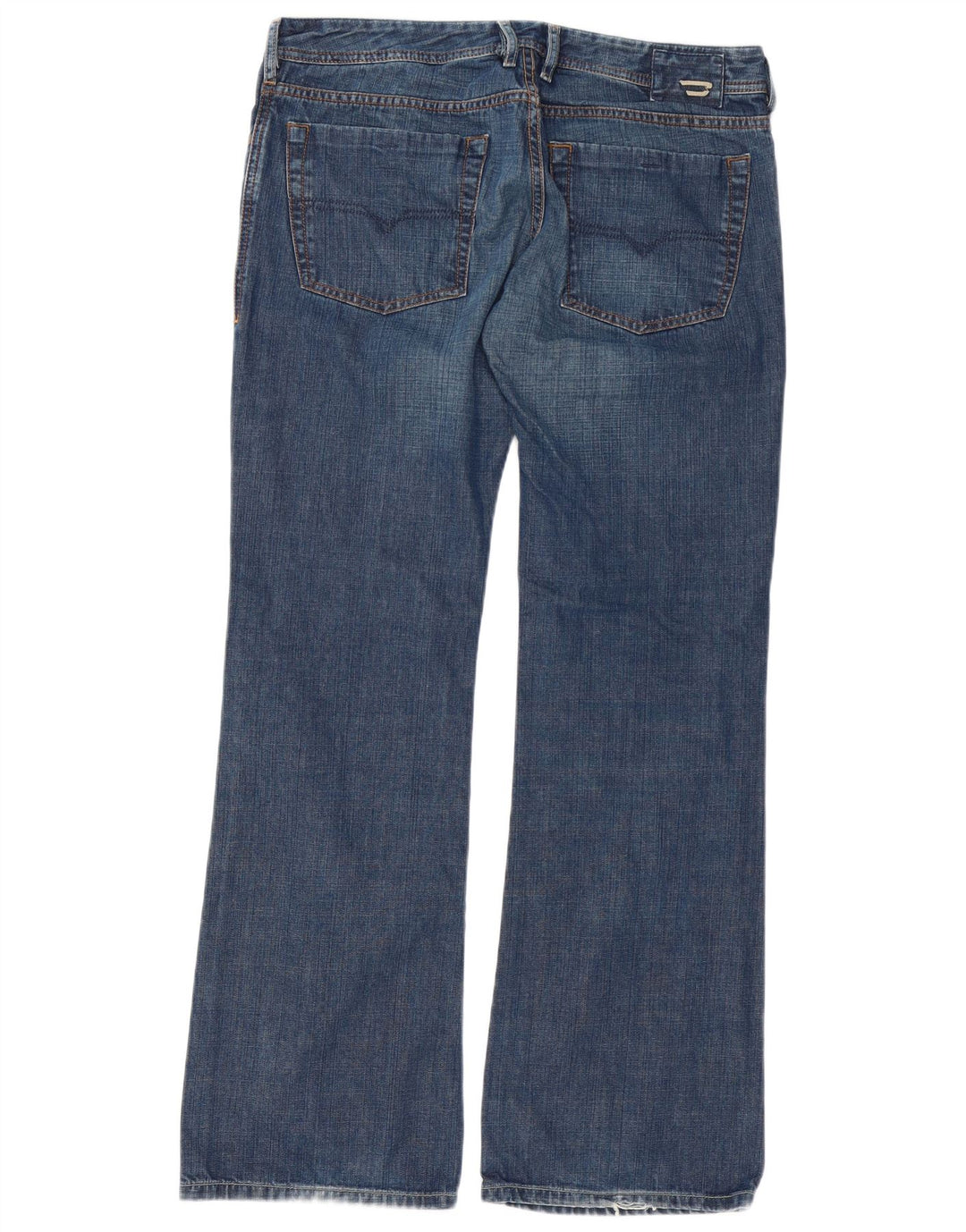 Męskie jeansy Bootcut Diesel W34 L32 Niebieskie bawełniane