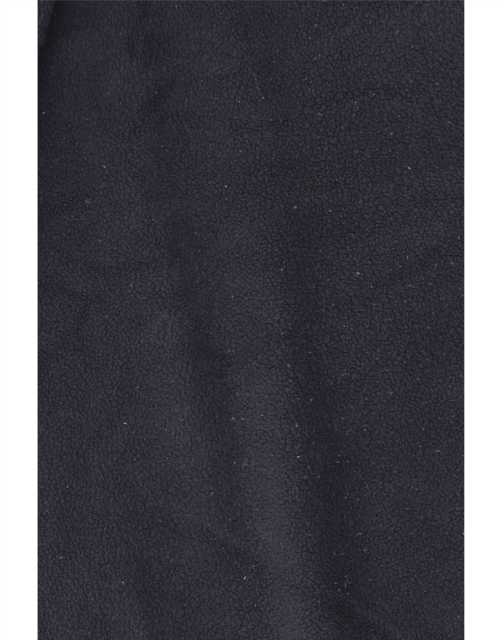 Męski sweter polarowy Mountain Warehouse z zamkiem błyskawicznym, duży, granatowy, poliester