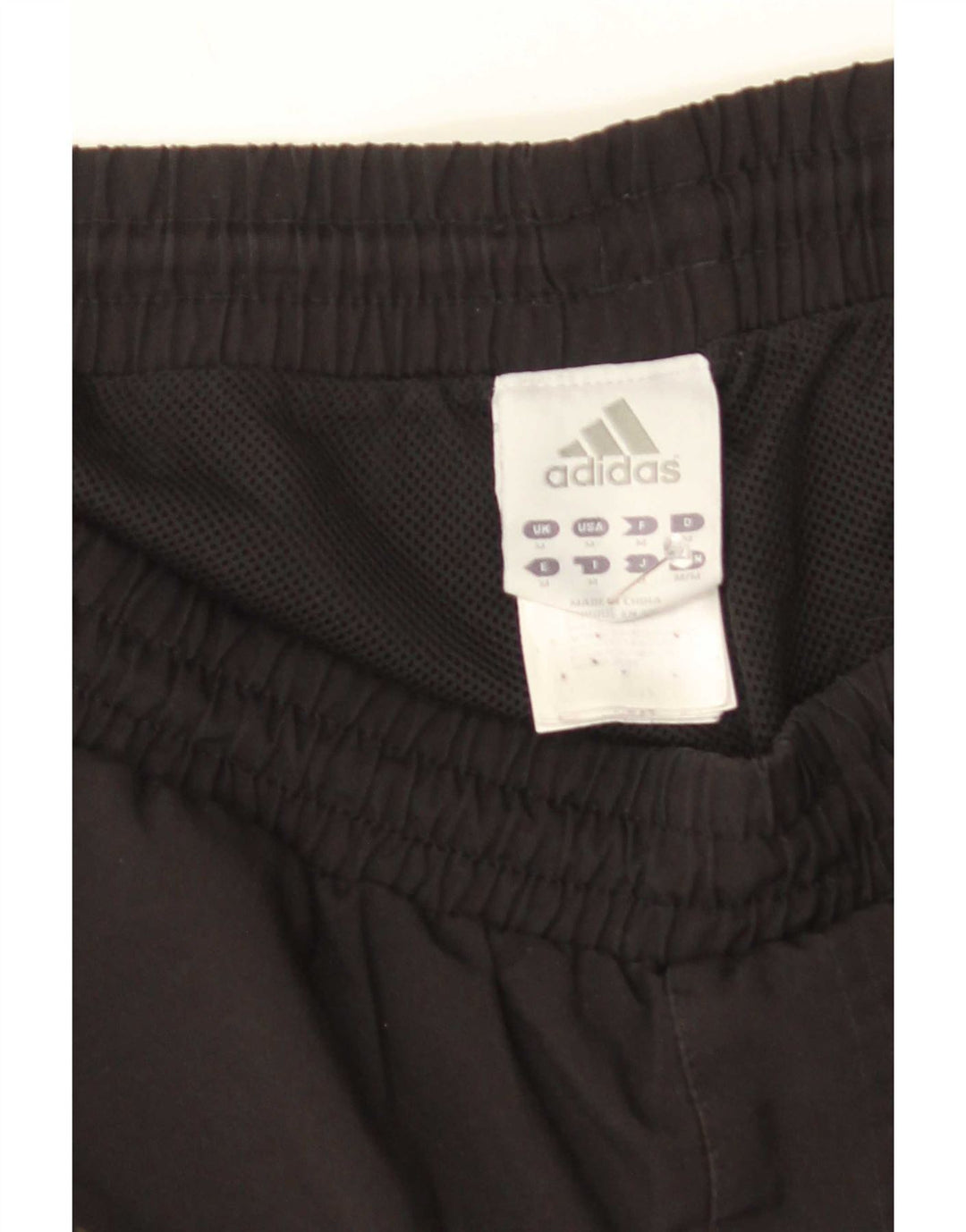 Męskie spodnie dresowe Adidas, średni czarny poliester