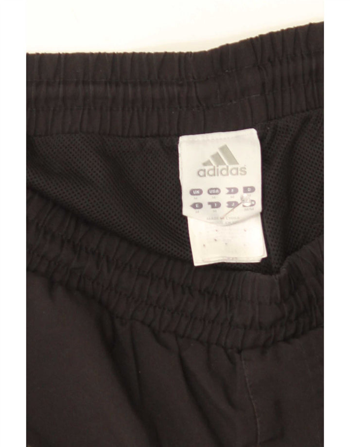 Męskie spodnie dresowe Adidas, średni czarny poliester