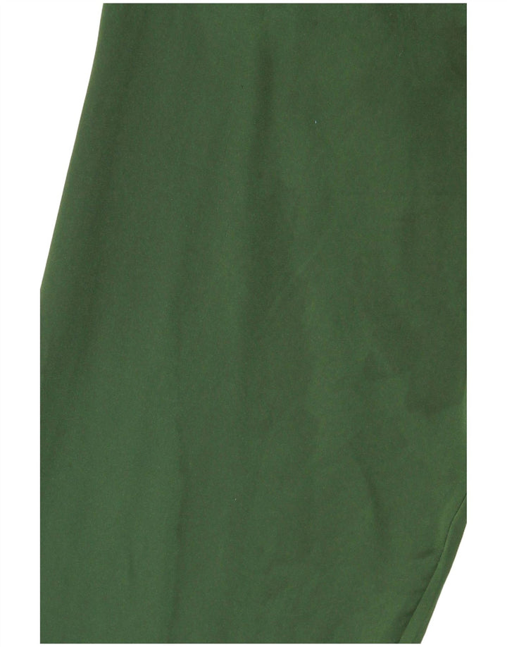 Damska koszula oversize Zara UK 10, mała, zielona, poliestrowa
