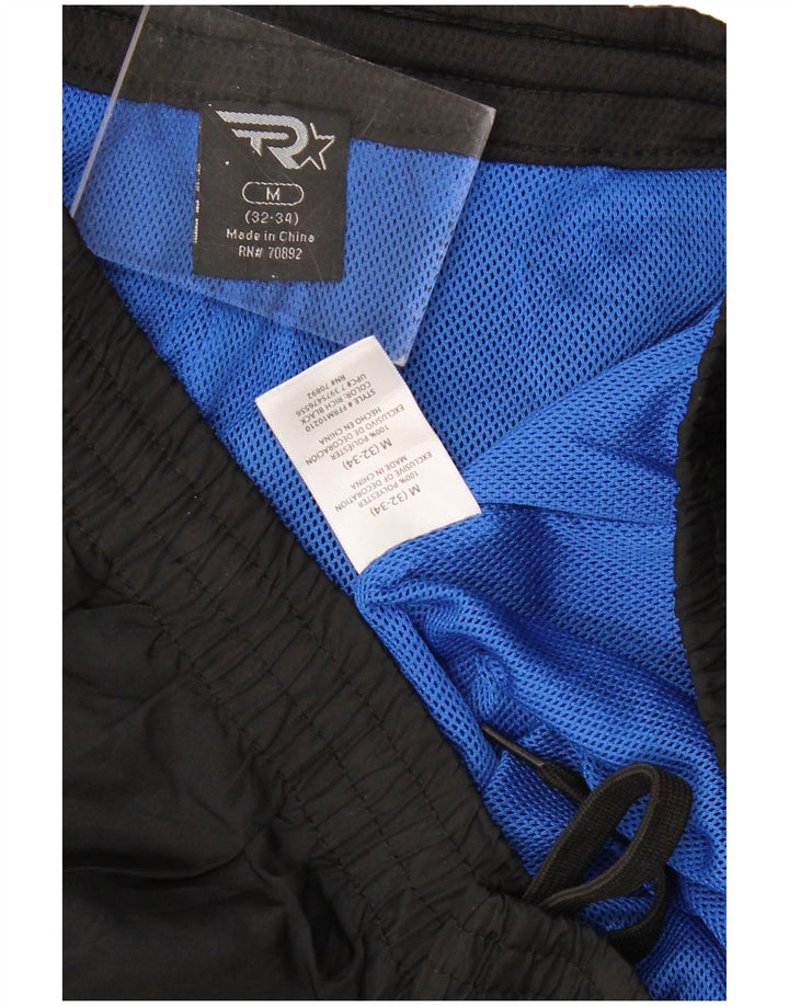 STARTER Męskie spodnie dresowe Joggery Średni czarny poliester