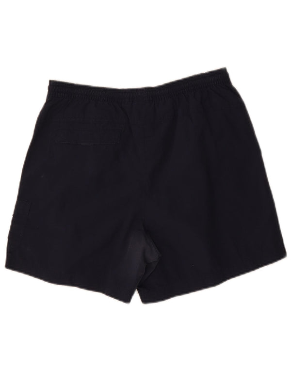 Męskie spodenki sportowe adidas Graphic Regular, małe, granatowe, poliestrowe