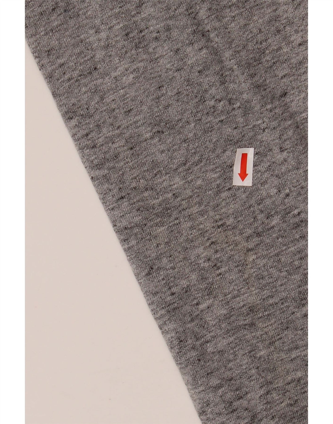 Męska bluza z grafiką CHAMPION, mała, szara, nakrapiana bawełna