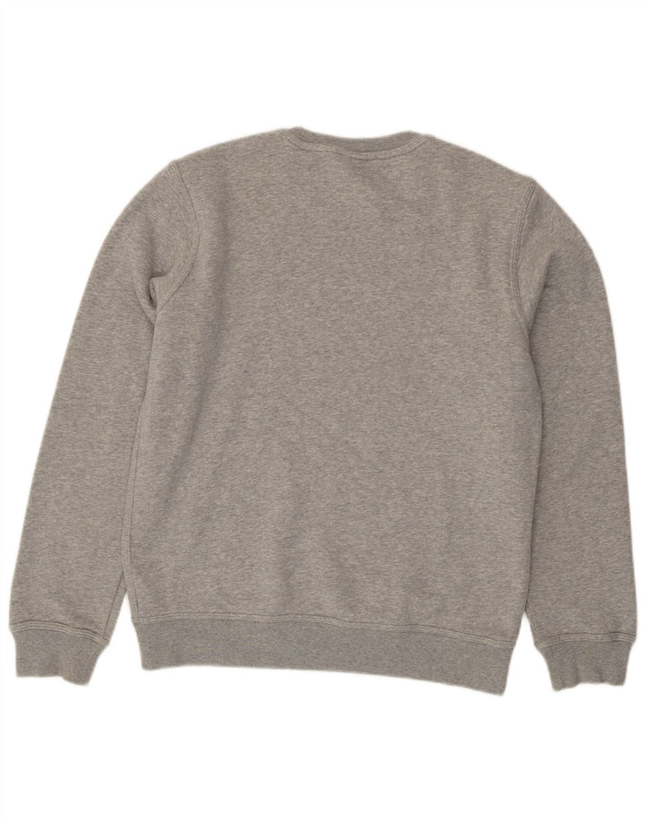 Męska bluza dresowa Nike, średnia, szara, bawełniana nakrapiana