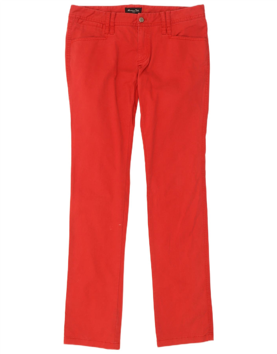 Damskie spodnie typu slim casual Massimo Dutti EU 40 Medium W30 L34 Red