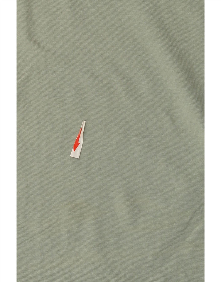 Męska kamizelka z grafiką Jack & Jones, duża, zielona, ​​bawełniana