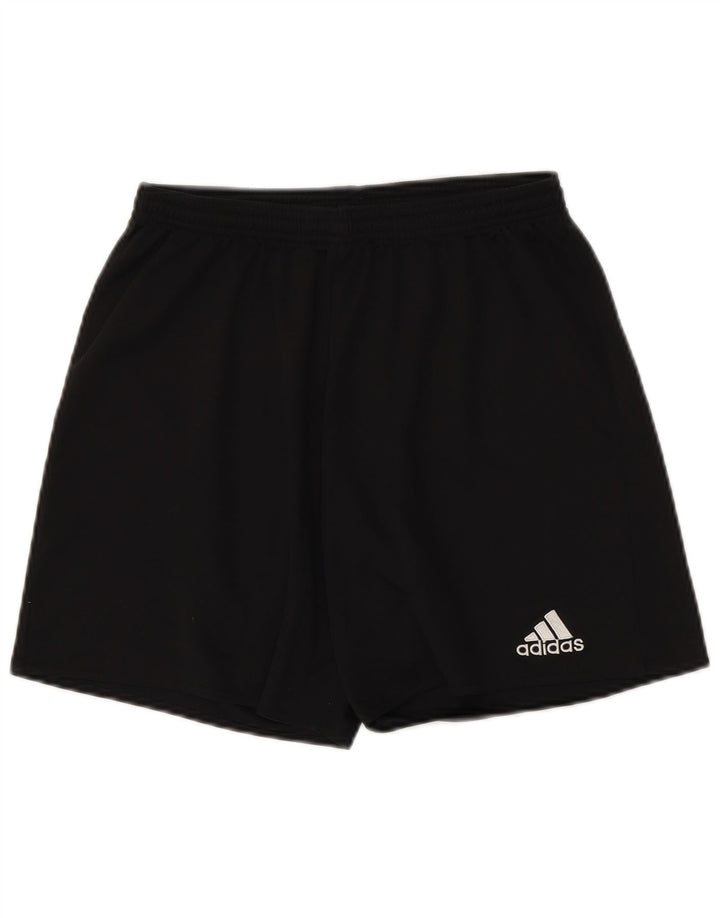 Męskie spodenki sportowe Adidas Climalite, średni czarny poliester