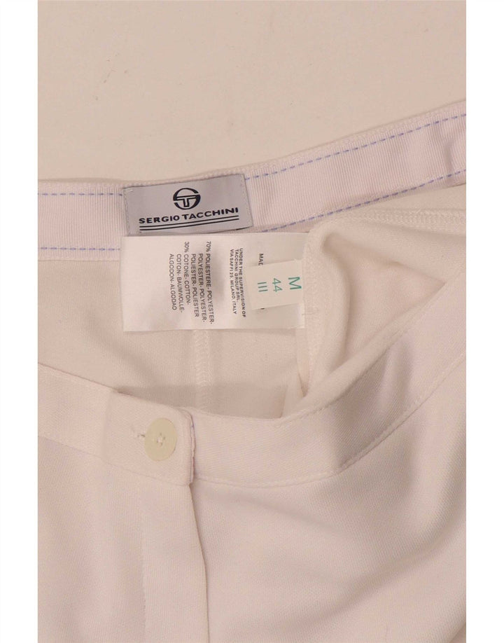 Spodenki damskie Sergio Tacchini Medium W30, biały poliester
