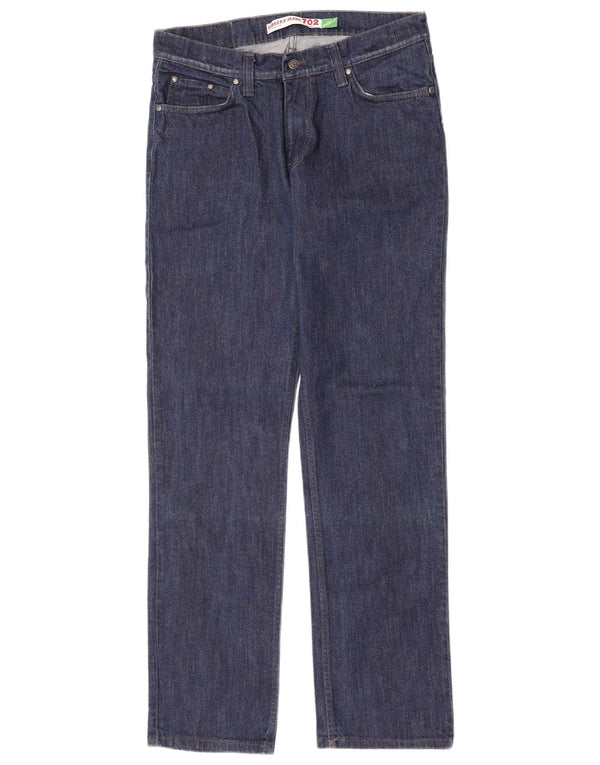 Carrera Mens 702 Straight Jeans W34 L33 Blue Cotton