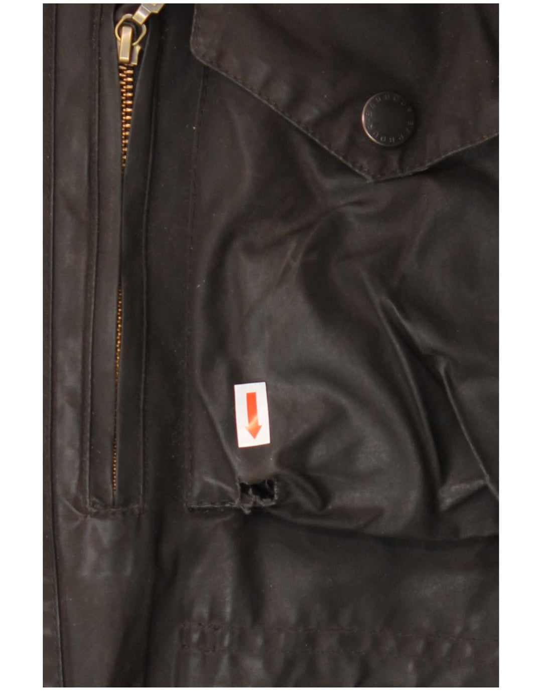 Męska kurtka BARBOUR z woskowanej bawełny UK 38, średni brąz