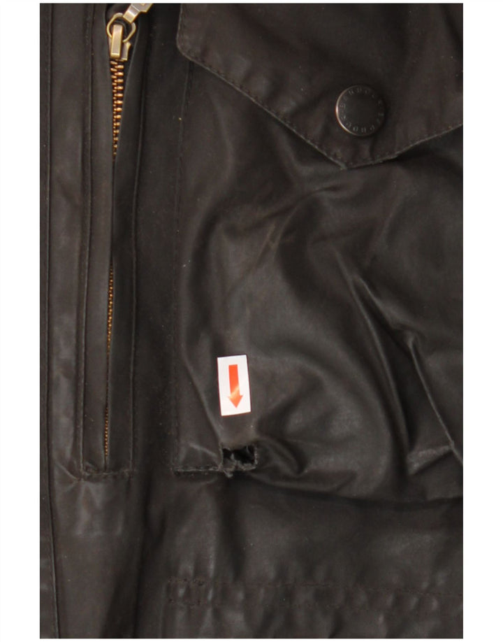 Męska kurtka BARBOUR z woskowanej bawełny UK 38, średni brąz