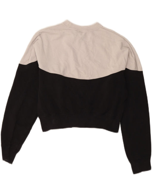 Damska bluza dresowa NIKE o luźnym kroju, UK 10, mała, czarna, sportowa