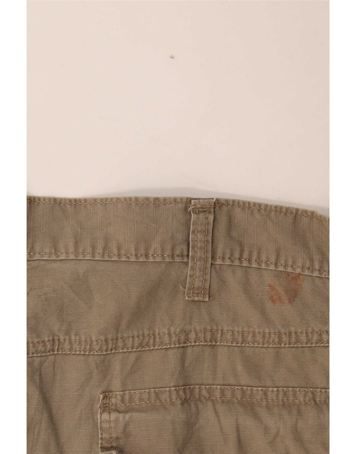 Męskie spodenki cargo Wrangler W36, duże, bawełniane w kolorze khaki
