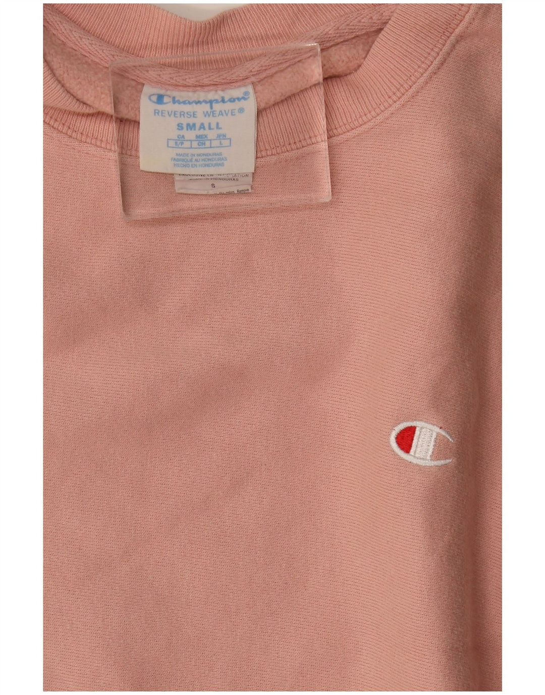 Bluza męska Champion, mała, różowa, bawełniana