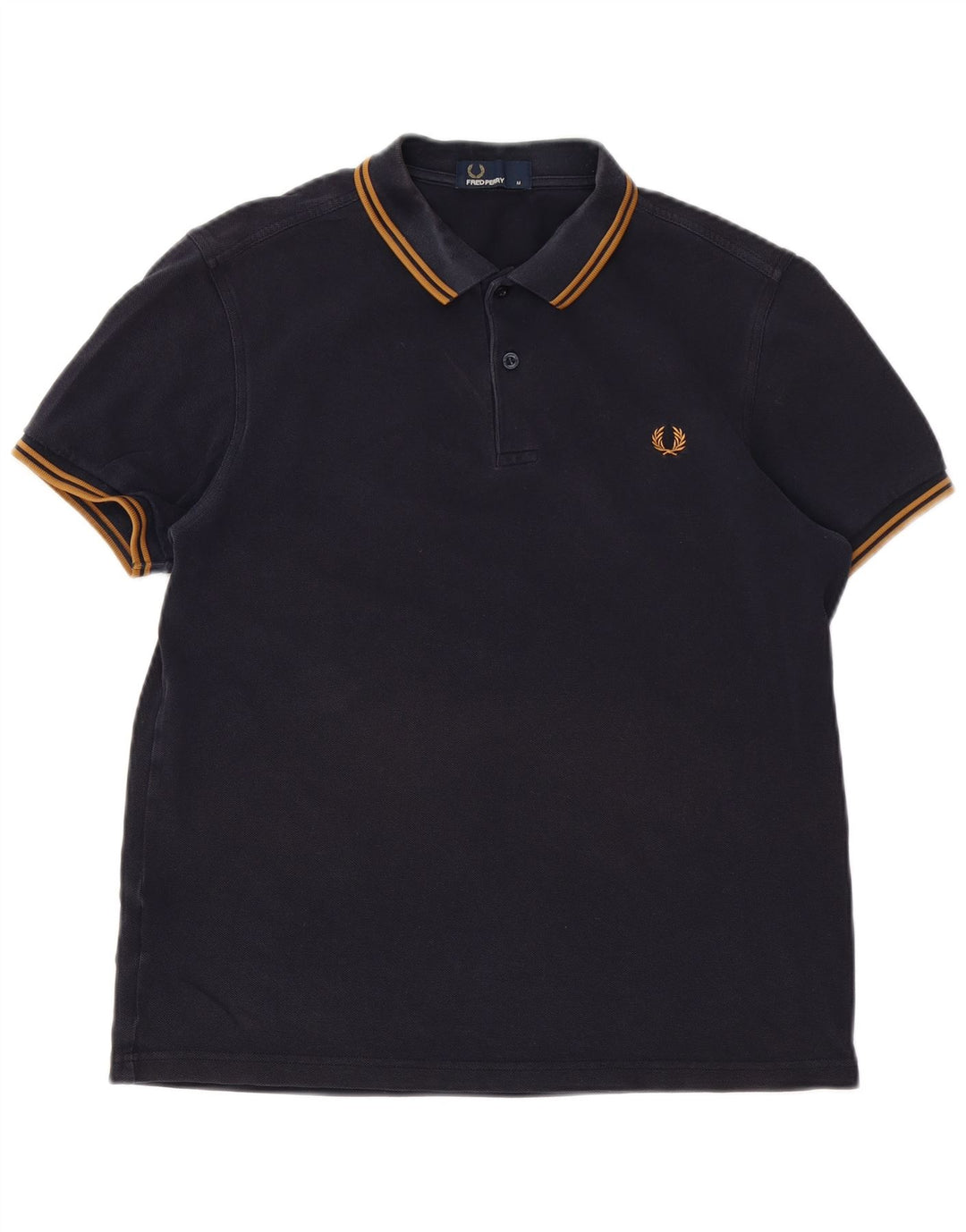 Męska koszulka polo Fred Perry, średnia, granatowa, bawełniana