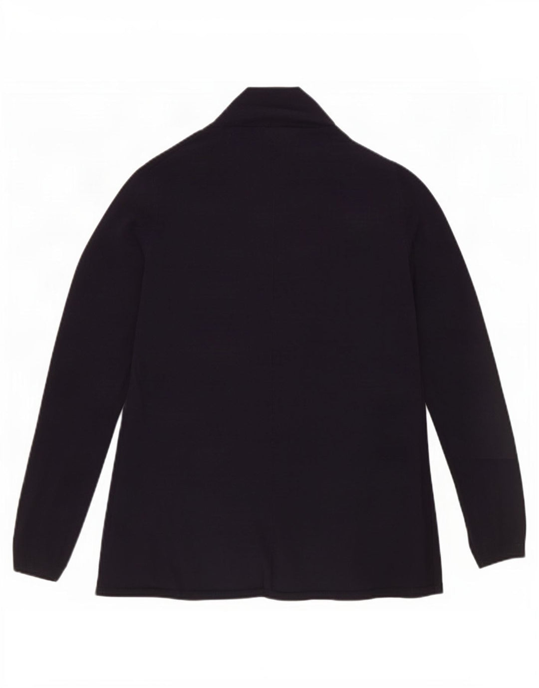 Sweter damski Zara z otwartym kardiganem UK 10, mały, granatowy