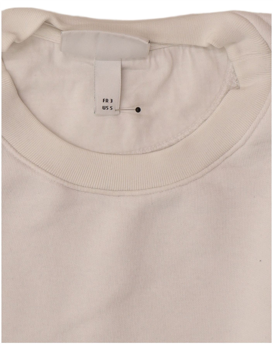 Lacoste Męska bluza z grafiką, rozmiar 3, mała, biała, bawełniana