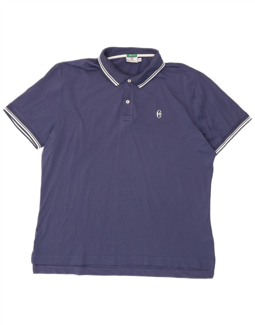 Męska koszulka polo CONTE OF FLORENCE 3XL granatowa, poliamidowa