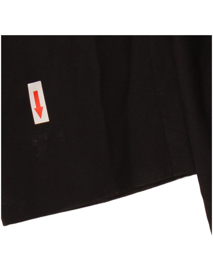 Marks & Spencer Męska marynarka z autografem, zapinana na 2 guziki, UK 40, duża, czarna