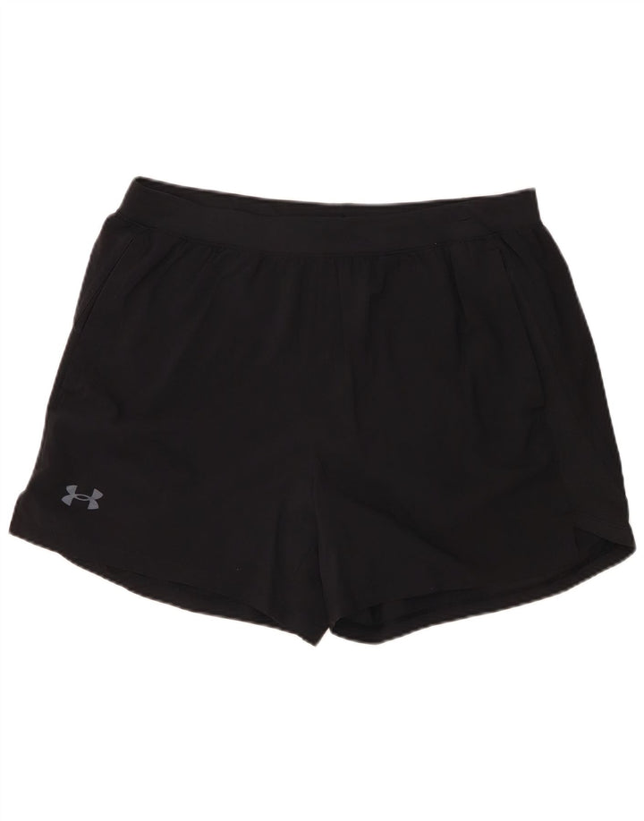 Męskie spodenki sportowe Under Armour XL, czarne, poliestrowe