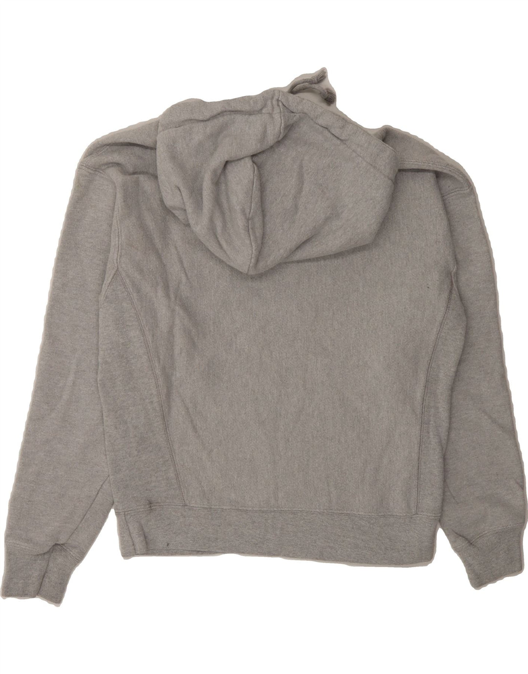CHAMPION Womens Graphic Hoodie Jumper UK 14 Medium Grey Vintage Champion and Second-Hand Champion from Messina Hembry 