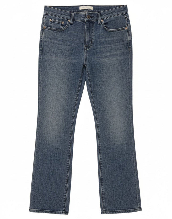 LEVI'S Womens 505 Straight Jeans US 4 Small W30 L30 Blue Cotton