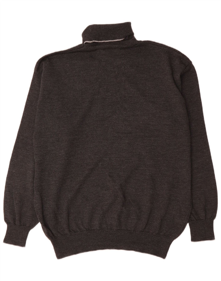 Męski sweter z golfem Sergio Tacchini, duży, szary