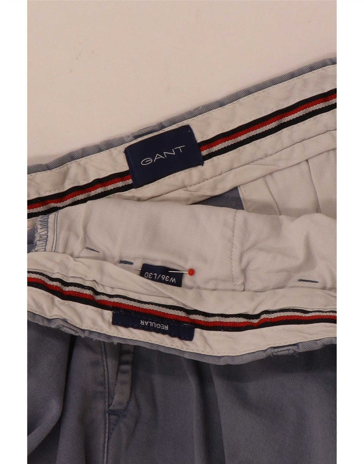 Spodnie męskie Gant Straight Regular Chino W36 L30 Niebieskie