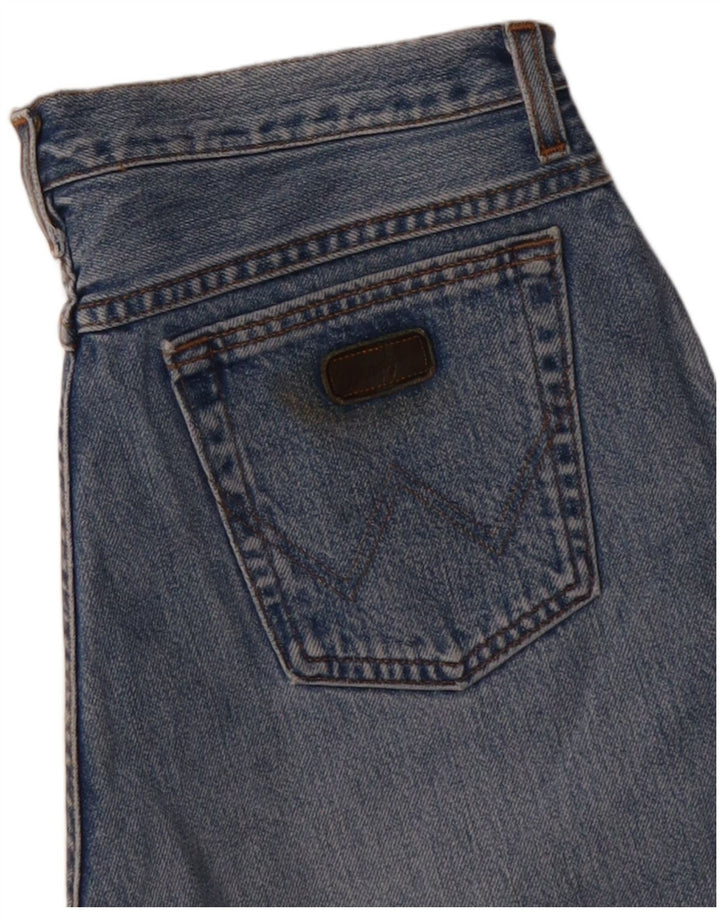 WRANGLER Womens Carla Slim Jeans W34 L30 Blue Cotton