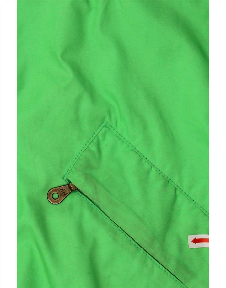 BELFE Mens Windbreaker Jacket IT 52 XL Green Colourblock Nylon Vintage Belfe and Second-Hand Belfe from Messina Hembry 