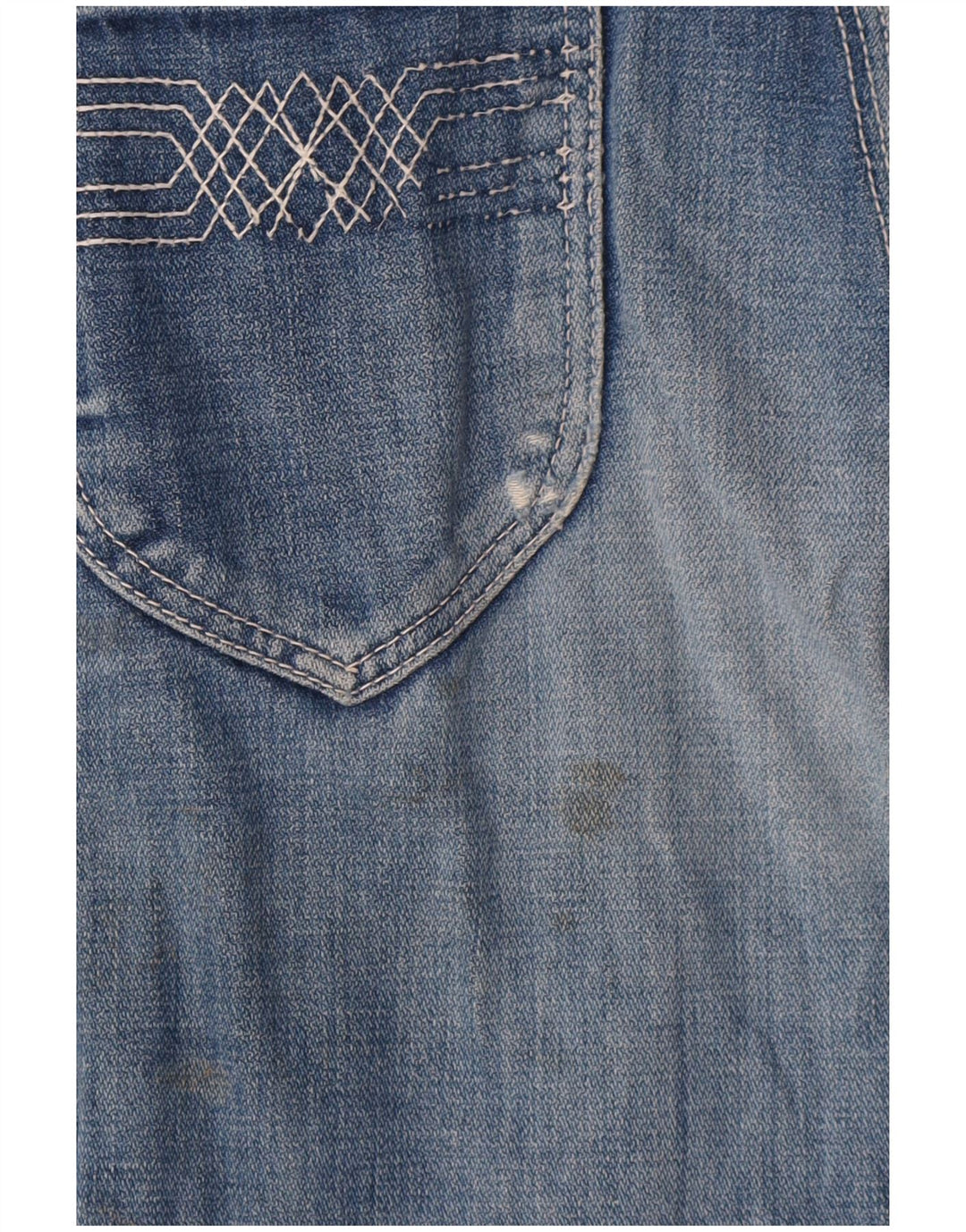 Damskie spodenki jeansowe Wrangler W29 w kolorze średnioniebieskim