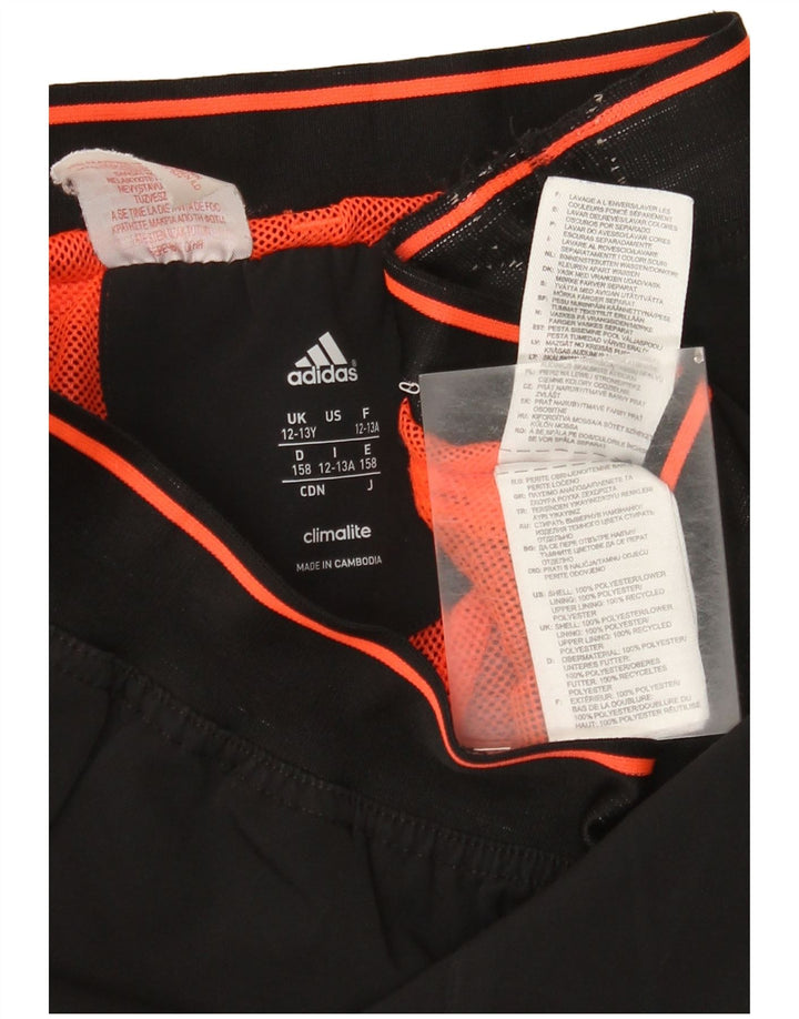 Adidas Chłopięce MESSI Dresowe Spodnie 12-13 Lat Czarny Poliester