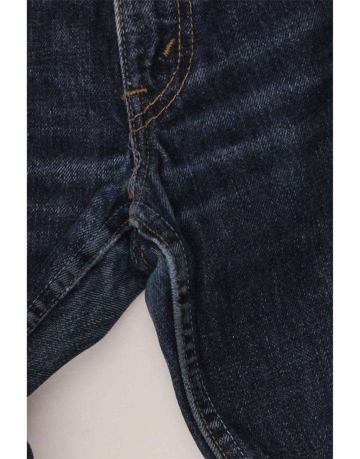 Męskie jeansy Levi's 607 Straight W28 L30 Niebieskie bawełniane