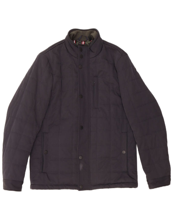 Męska ocieplana kurtka TED BAKER, rozmiar 3, średni granatowy poliester