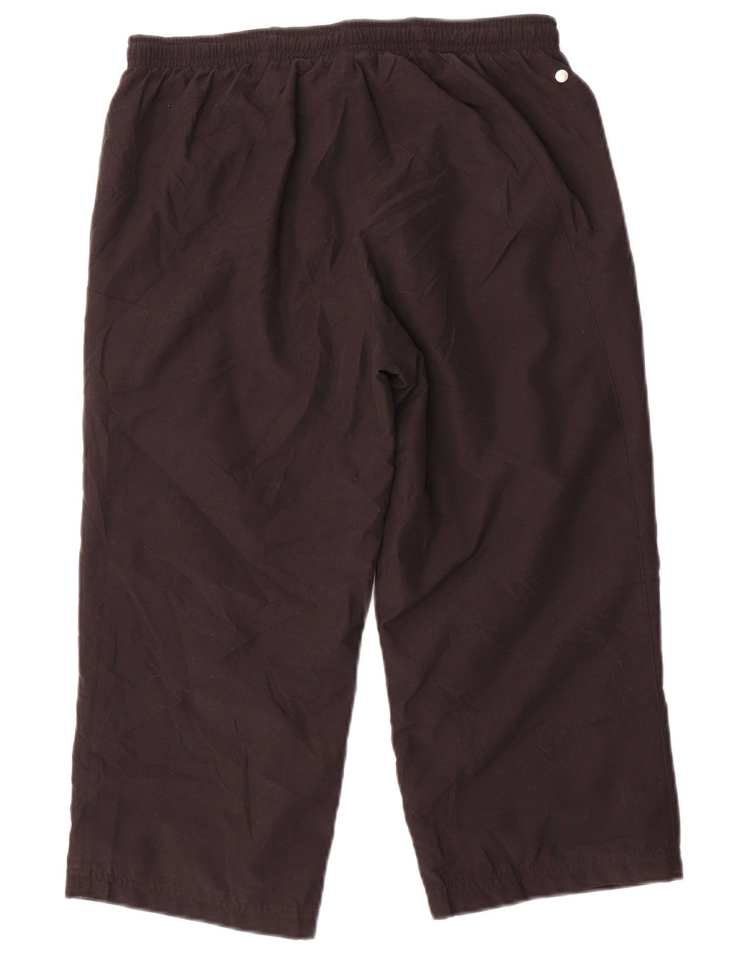 Damskie spodnie dresowe Reebok Capri UK 10, małe, czarne, poliestrowe