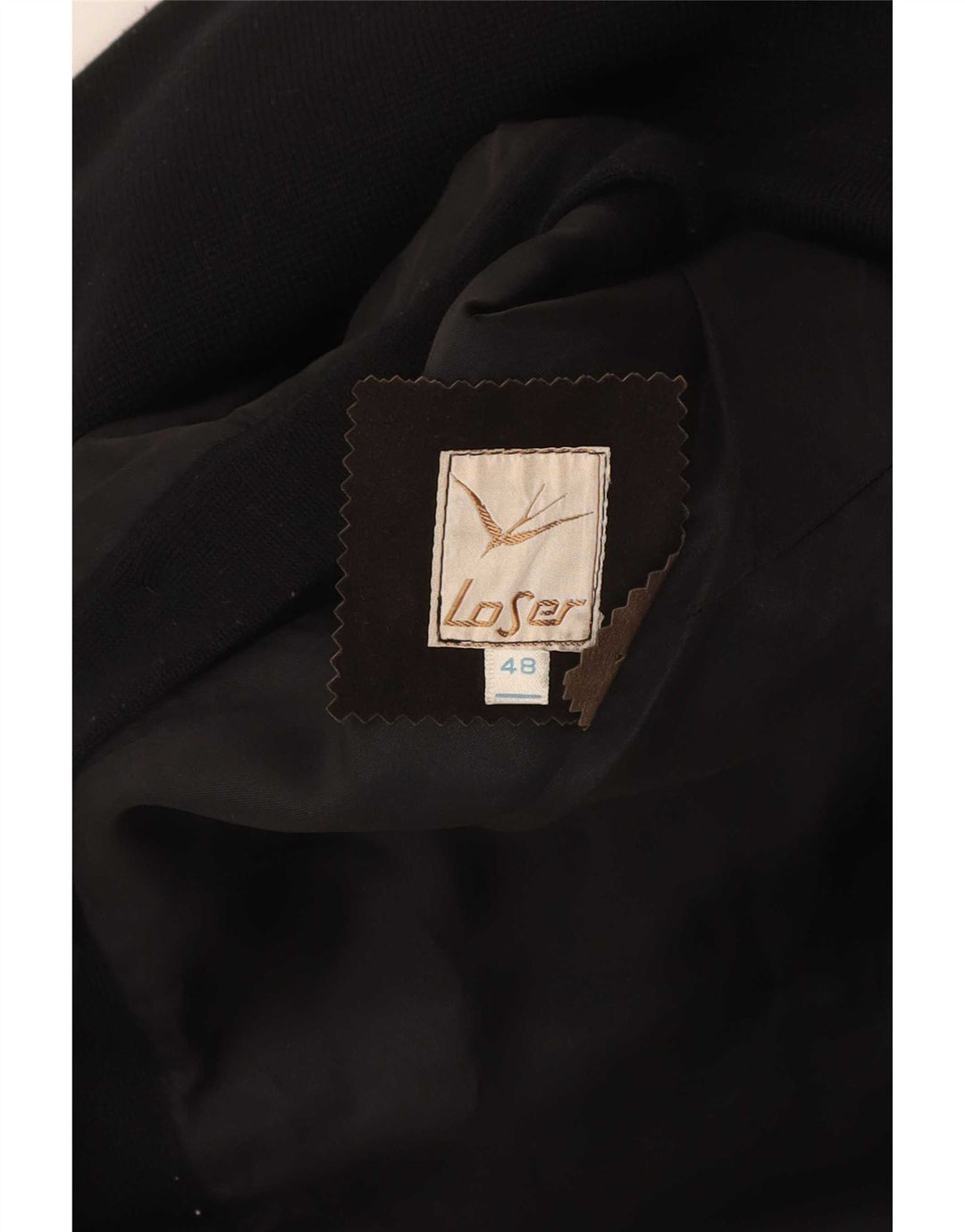 Damska kurtka bomber w stylu vintage o regularnym kroju IT 48 w kolorze średniego brązu