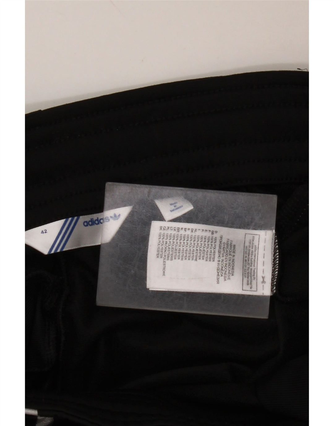 Damskie spodnie dresowe ADIDAS IT 42, średni czarny poliester